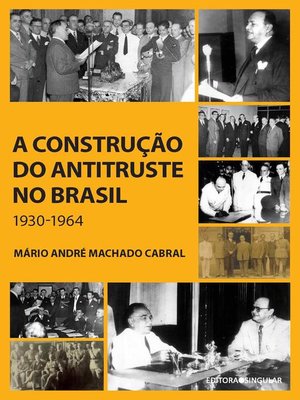 cover image of A construção do antitruste no Brasil